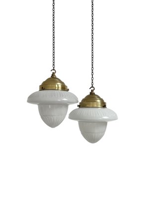 Vintage Milk White Opaline Glass 