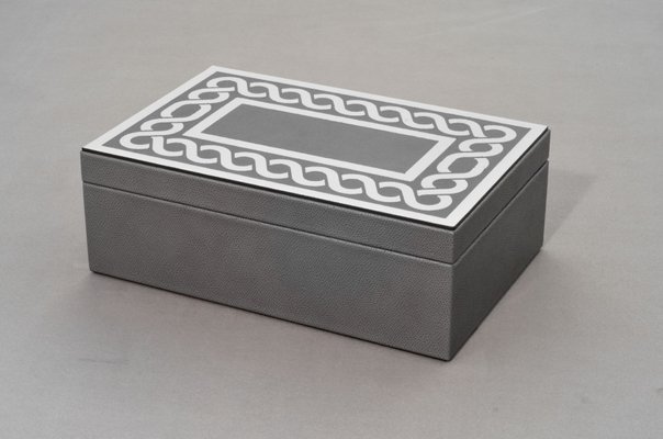 Schmuckkästchen aus Leder bei Pamono kaufen