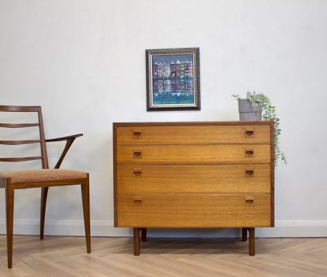Mid Century Teak Chest of Drawers by Alfred Cox 1960s