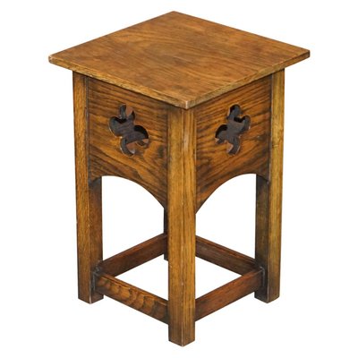 Mission oak store end table
