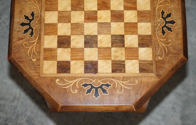 Jeu D'échecs Ancien En Bois - Plateau Et Pièces - Vintage