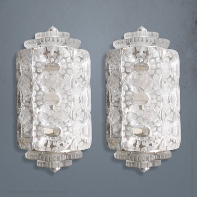 Lalique wall sale lights