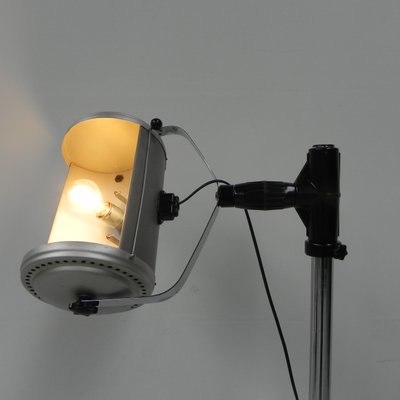 Russian Industrial Heat Lamp Converted to a Floor Lamp for sale at