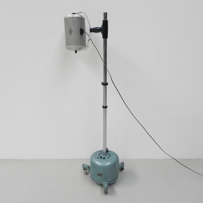 Russian Industrial Heat Lamp Converted to a Floor Lamp