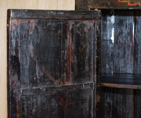 Antique French Oak Armoire De Marriage Wedding Wardrobe at
