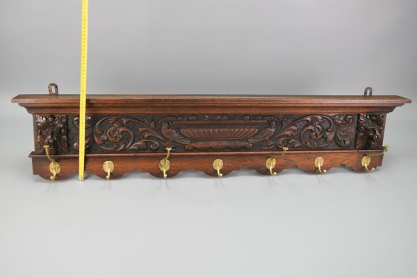 Antique Wall Coat Rack  Laurel Crown Furniture