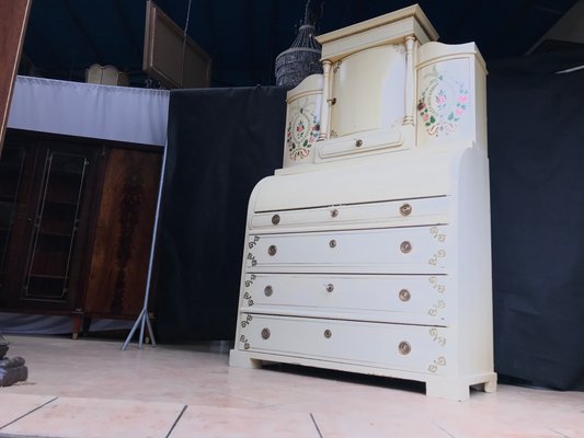 Painted secretary desk for sale deals