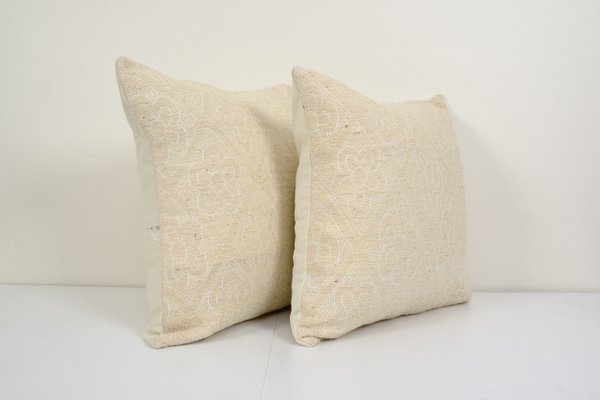 Oversized white pillows store