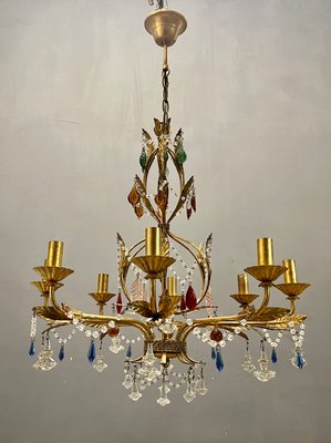 Gold chandeliers on sale for sale