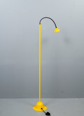 Vintage yellow floor lamp top