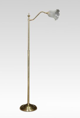 Brass Standard Reading Lamp for sale at