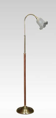 Brass Standard Reading Lamp for sale at