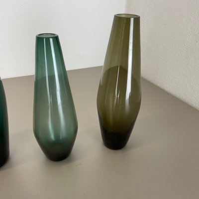 Turmalin Vases by Wilhelm Wagenfeld for WMF, Germany, 1960s