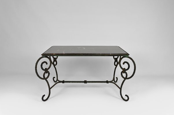 Patina marble on sale effect side table