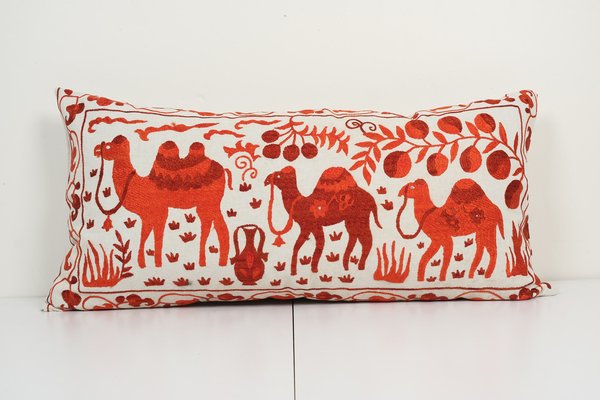 Turkish Camel Motif Bedding Pillow Cover For Sale At Pamono