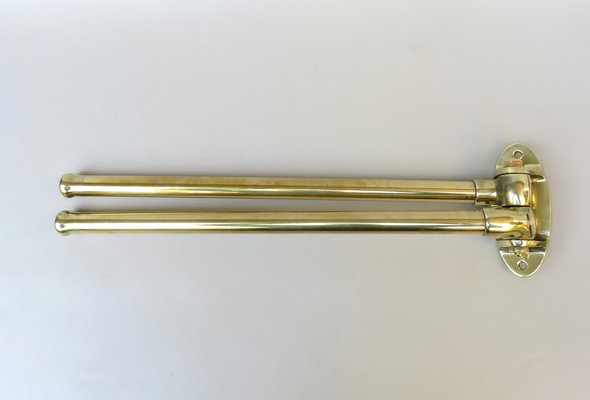 Vintage brass towel ring store