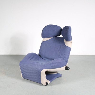 Wink Chair by Toshiyuki Kita for Cassina Italy 1980s for sale at