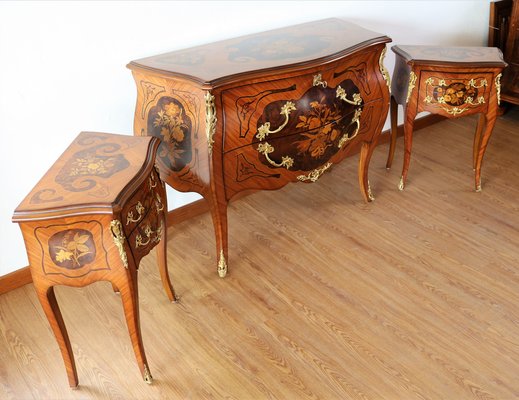 Baroque bedside hot sale table