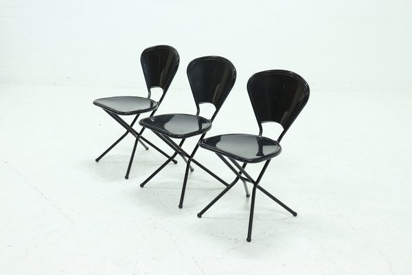 Plastic development group ladder back folding chair top