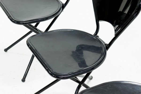 Plastic development group ladder back folding chair top