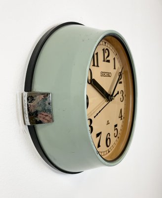 Vintage Seiko Round Double Sided Ship's Wall Clock 