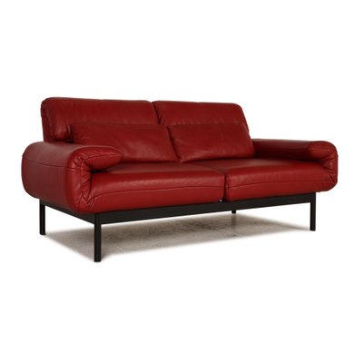 Plura Red Leather Two Seater Couch With Relaxation Function By Rolf Benz For At Pamono Plura Red Leather Two Seater Couch With, Red Leather Furniture Polish
