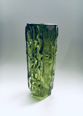 Mid Century Modern Russian Crystal Art Glass Vase Russia 1960s For Sale At Pamono