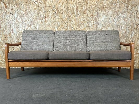 Danish Teak Sofa Daybed Couch By J, Teak Sofa Danish Design 60er