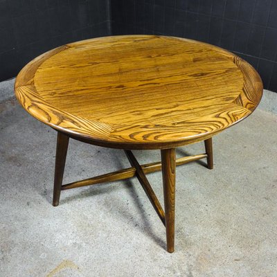 Mid Century Oak Dining Table 1960s For, Lane Acclaim Round Dining Table