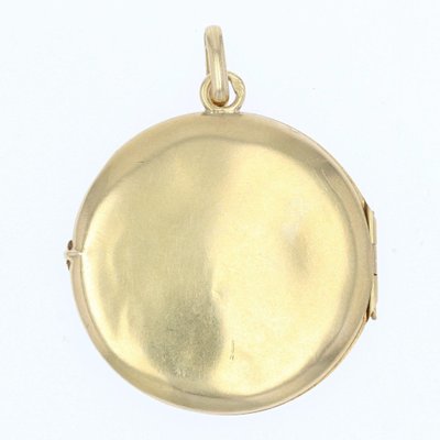 Antique French Diamond Medallion Locket 