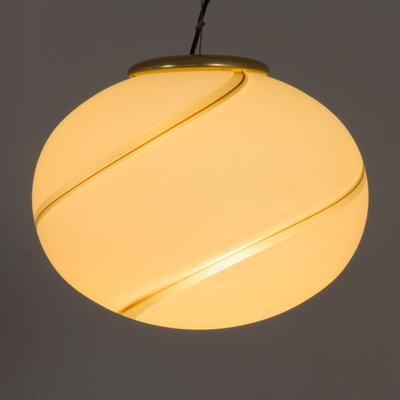 Glano Glass Pendant By Paolo Venini For At Pamono Glano Glass Pendant By Paolo Venini For, Clip On Lamp Shades Dunelm