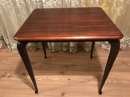 Vintage mahogany coffee table top