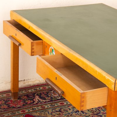 Large table outlet with drawers