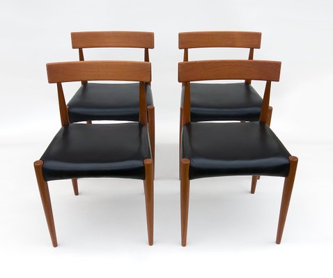 Danish MK 200 Chairs in Teak by Arne Hovmand Olsen for Mogens Cold