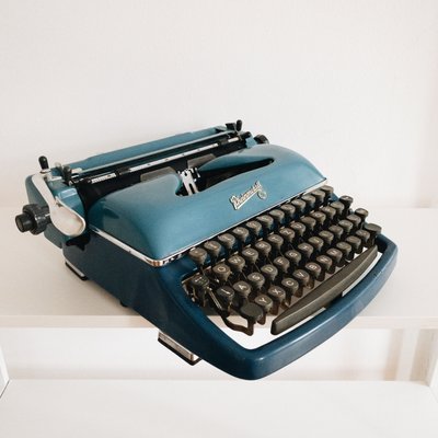 Qwertz Typewriter from Rheinmetall, 1960s for sale at Pamono