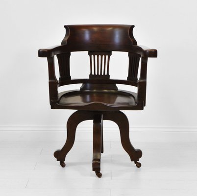 Edwardian swivel desk hot sale chair