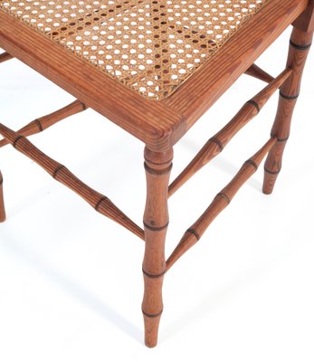 Baker faux bamboo sales coffee table