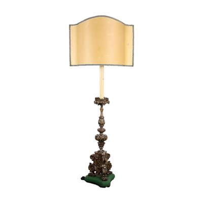 Torchiere Floor Lamp For At Pamono, Silver Torchiere Floor Lamp