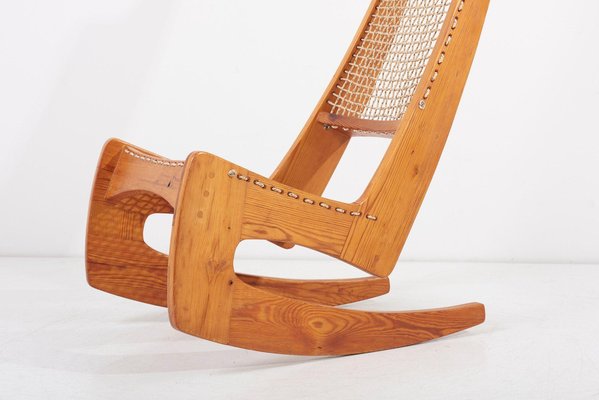 Rope rocking sale chair