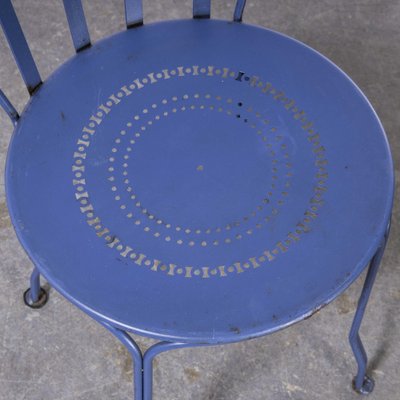Italian Outdoor Chairs In Blue By Emu, Emu Italian Outdoor Furniture