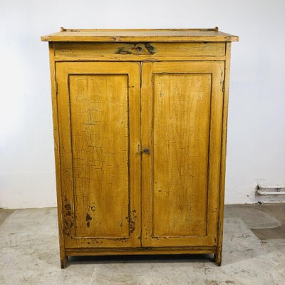 Antique Brocante French Cupboard for sale at Pamono