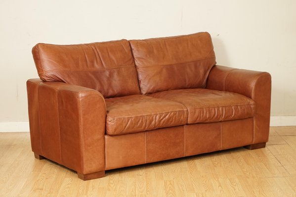Brown Leather 2 5 Seater Sofa For, Sloane Leather Sofa