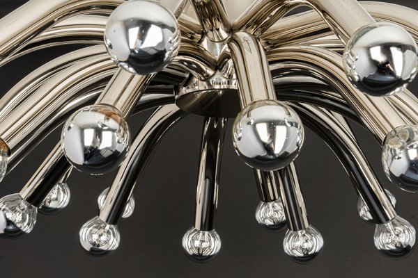 Chrome sputnik hotsell flush mount