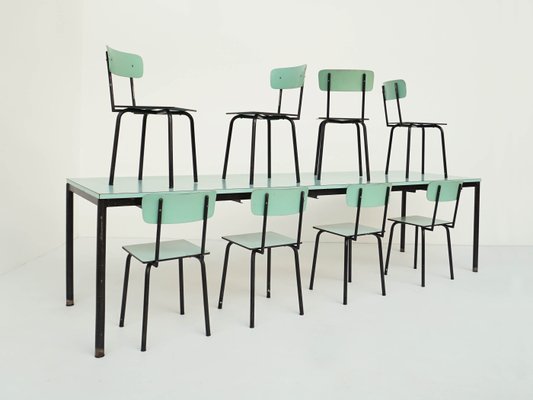 Pistachio green chair sale
