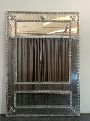 Large Metal Mirror by Piero Figure for Athena for sale at Pamono