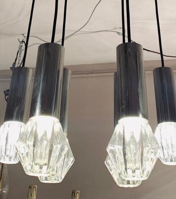 German Pendant Light in Chrome and 