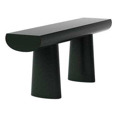 Dark Green Wood Console Table By Aldo, Dark Green Entryway Table