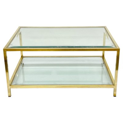 Double glass table deals