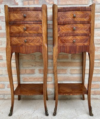 Vintage style hot sale nightstands