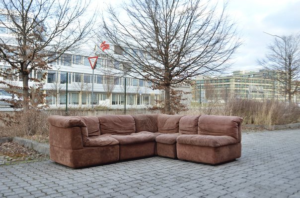 Vintage Brown Sofa from Rolf Benz, 1970s for sale at Pamono